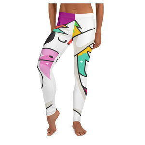Flyboy Dab Unicorn (V2) Colorful Design Women's Leggings