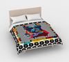 Colorful Cotton Print The Hipster Duvet Cover