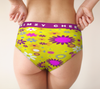 Chillaxed in Yellow Briefs (ladies) - WhimzyTees