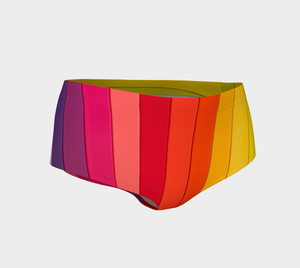 Rainbow Butterfly Quick-Dry Fabric Swim Briefs