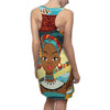 Glorious Day BL Racerback Colorful Printed Women's Dress