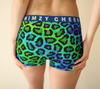 Blue Cheetah Boxer Briefs (ladies) - WhimzyTees