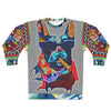 The Hipster Brightly Colored and Printed Unisex Sweatshirt