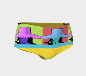 Tahiti Girl Quick-Dry Fabric Swim Briefs
