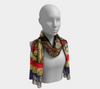 The Picnic Colorful Printed Design Scarf
