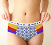 Blue Riviera Briefs (ladies) - WhimzyTees