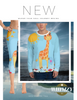 Flowering Giraffe All-Over Printed Unisex Sweatshirt