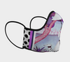 The Purple Alameda Cotton Printed Washable Face Mask