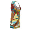 Glorious Day BL Racerback Colorful Printed Women's Dress