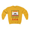 Independence Day 2020 California HD Crewneck Women's Sweatshirt