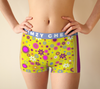 Chillaxed in Yellow Boxer Briefs (ladies) - WhimzyTees