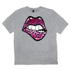 Pinky Leopard Bouche Unisex T-Shirt