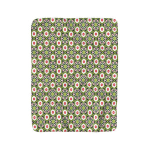 Colorful Floral Inspired Print Blankie
