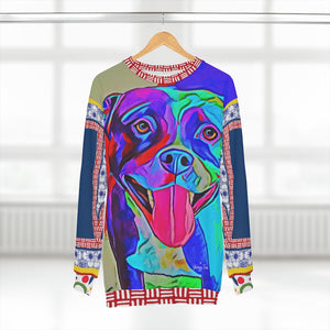 The Bruiser Brightly Colored and Printed Unisex Sweatshirt