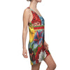 Pocketful of Posies Racerback Colorful Printed Women's Dress
