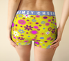 Chillaxed in Yellow Boxer Briefs (ladies) - WhimzyTees