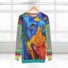 Rottie Smiles Brightly Colored and Printed Unisex Sweatshirt