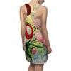 Country Estate Racerback Colorful Printed Women's Dress