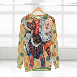Russet Court Jester Colored and Printed Unisex Sweatshirt