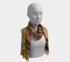 The Handmaiden II Colorful Printed Design Scarf