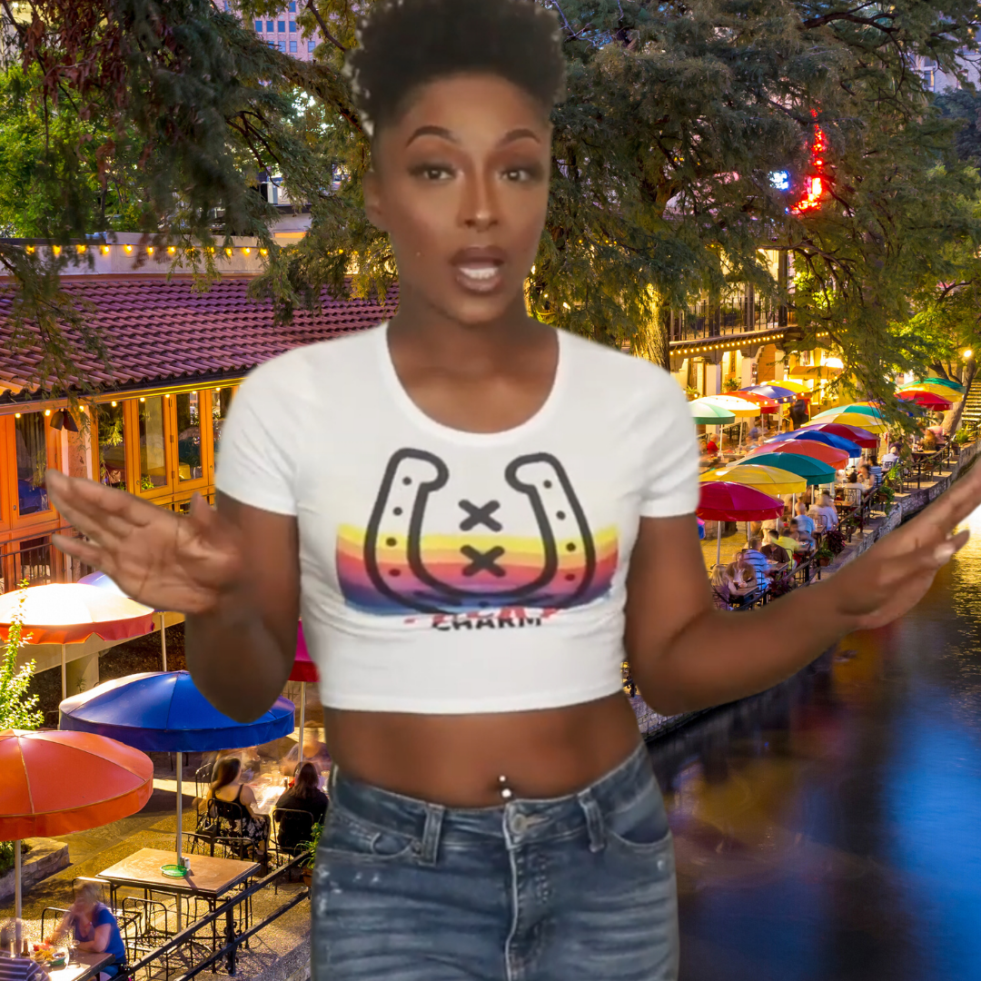 Lucky Charm Crop Tee