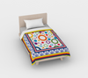 Colorful Cotton Print The Bruiser Duvet Cover
