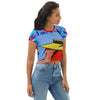 Relax Go To IT! AOP Crop Top - WhimzyTees