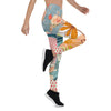 Little Canary Japanese Floral Leggings - WhimzyTees
