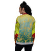 Kriya Colorful Print Unisex Bomber Jacket