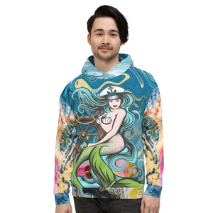 Mermaid Dream All Over Print Unisex Hoody