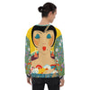 Floral Flapper Girl Golden Age Unisex Sweatshirt - WhimzyTees