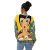 Floral Flapper Girl Golden Age Unisex Sweatshirt - WhimzyTees