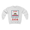 Independence Day 2020 California HD Crewneck Women's Sweatshirt