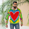 Hearts-a-Fire Unisex Pullover Hoodie - WhimzyTees