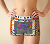 Curioso-in-Technicolor Boxer Briefs (ladies) - WhimzyTees