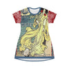 Bless Espagnols Colorful Printed Women's T-shirt Dress