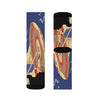 Beach Club Socks with Sublimated Colorful Design