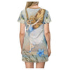 Bluebell Fairy Colorful Printed Women's T-shirt Dress