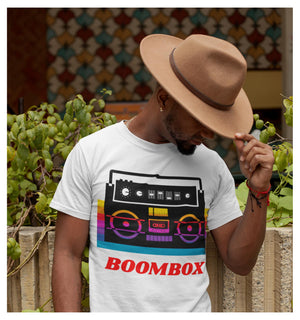 Bombastic Boombox Cotton Unisex T-Shirt