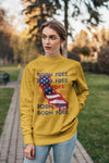 Born Free California HD Crewneck Classic Fit Unisex Sweatshirt