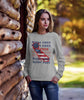 Born Free California HD Crewneck Classic Fit Unisex Sweatshirt