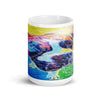 Boxer Briefs Microwave Safe Colorful Printed Mug, 15 oz