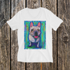 Bully For You Colorful Print V-Neck Unisex T-Shirt