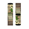 CanCan Girls Socks with Sublimated Colorful Design