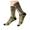CanCan Girls Socks with Sublimated Colorful Design