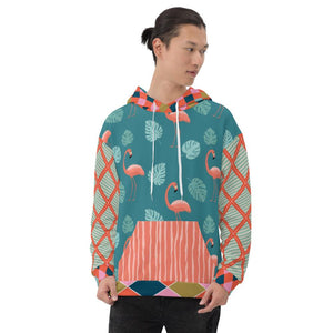 Coral Gables Cotton Fabric Unisex  Hoody
