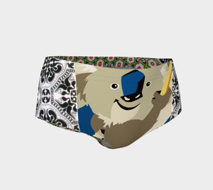Koala Madness Quick-Dry Fabric Swim Briefs