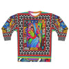 Rainbow Kitty Brightly Colored and Printed Unisex Sweatshirt