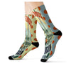 Le Gaulois Socks with Sublimated Colorful Design