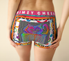 Curioso-in-Technicolor Boxer Briefs (ladies) - WhimzyTees